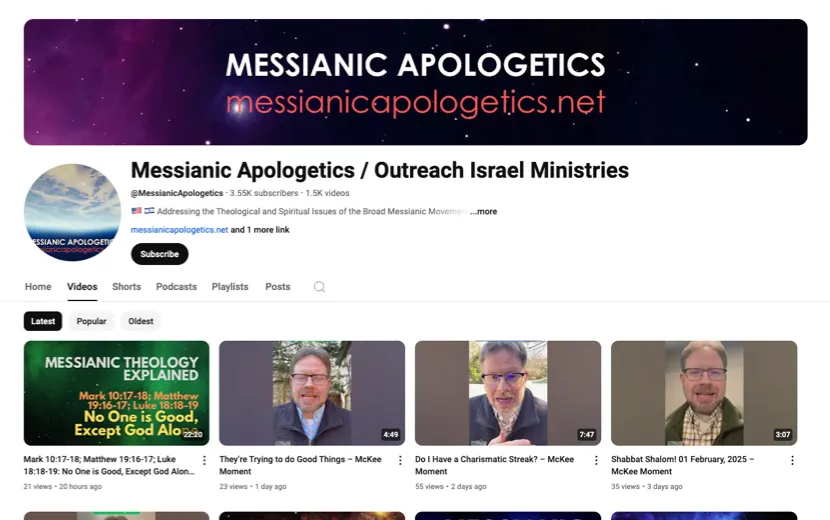 Messianic Apologetics